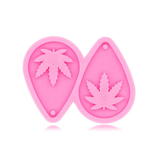 Silicone mold Leaf Earrings Silicone mold Leaf Earrings
