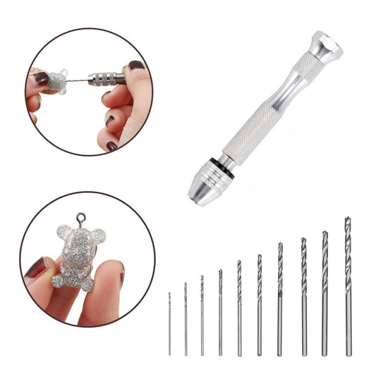 סט מברגים ומקדחים מיני ידניים - secondary image סט מברגים ומקדחים מיני ידניים - secondary image