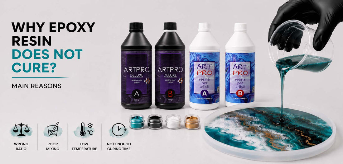 Why Doesn’t Epoxy Resin Cure and Stay Sticky?