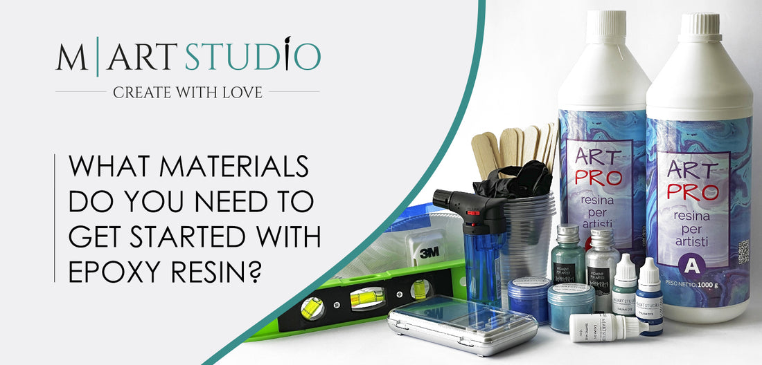 What materials do you need to get started with epoxy resin?