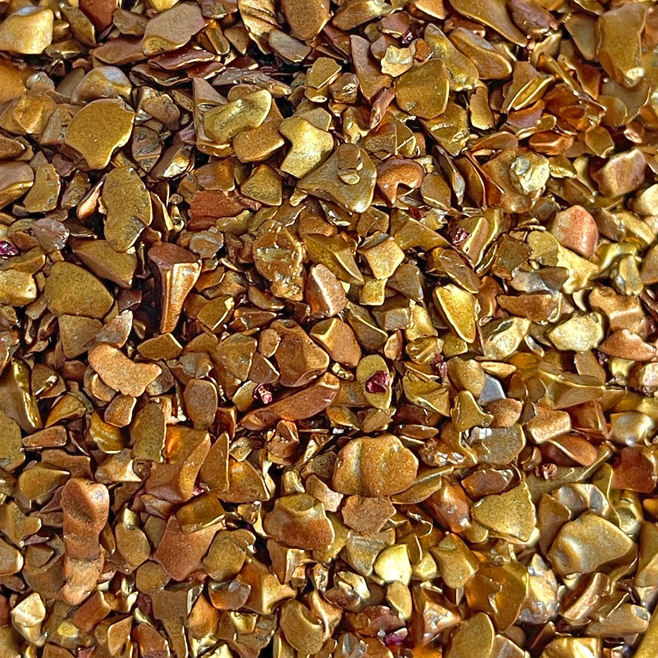 Gold chips stone (fine fraction)