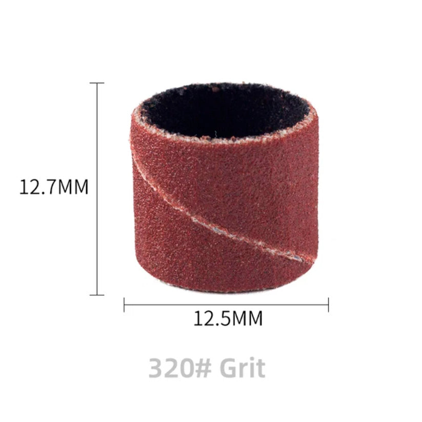 Sandpaper nozzle - 12 mm (GRIT 80, 320, 600)