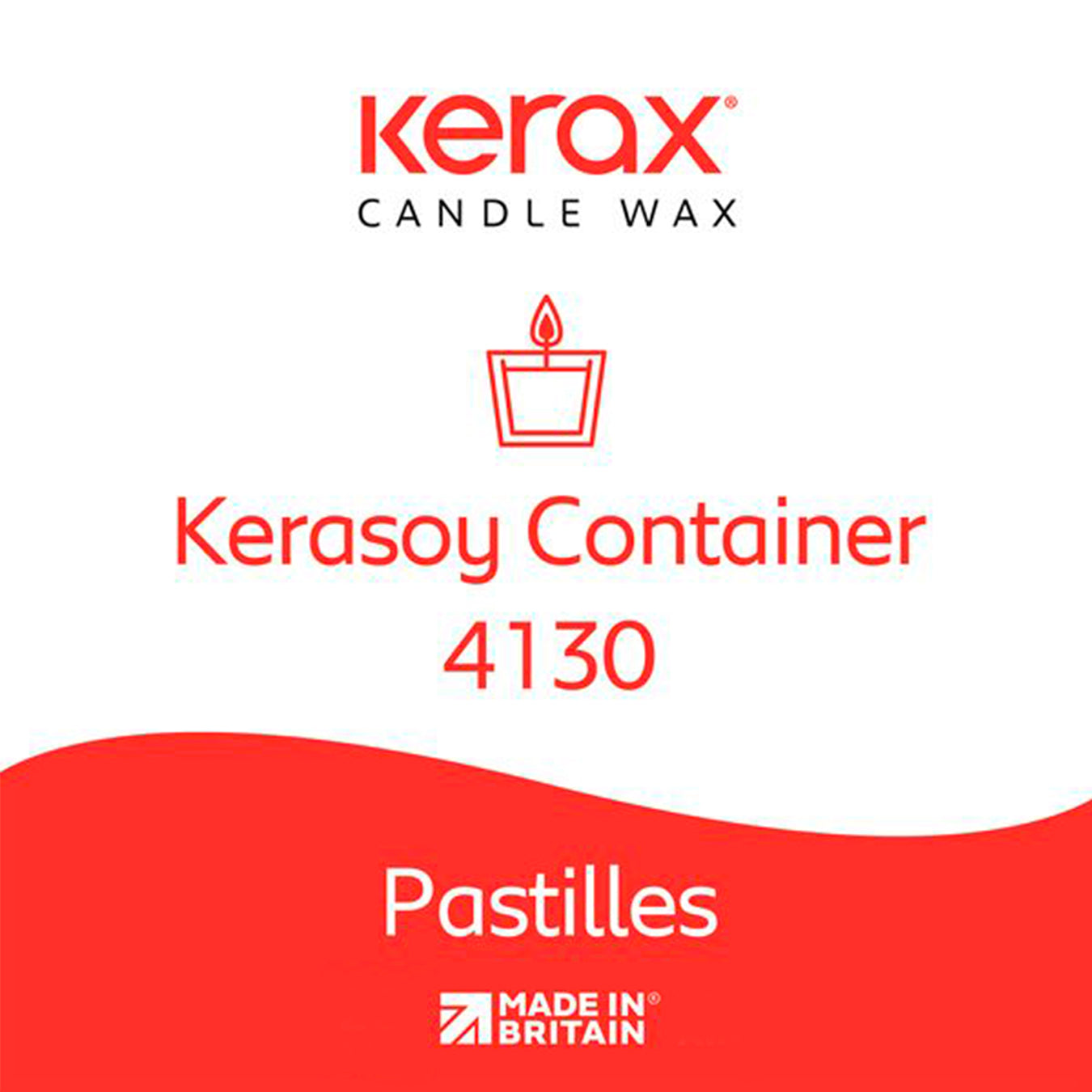 Kerax KeraSoy Container 4130 - שעוות נרות