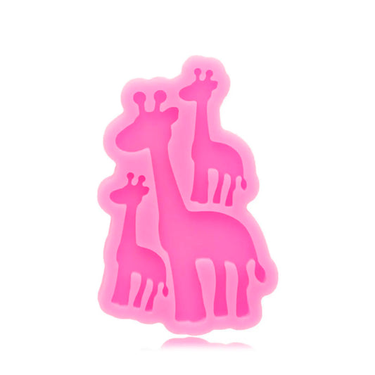 Silicone mold - Giraffe family
