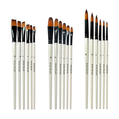 Artistic brushes for painting