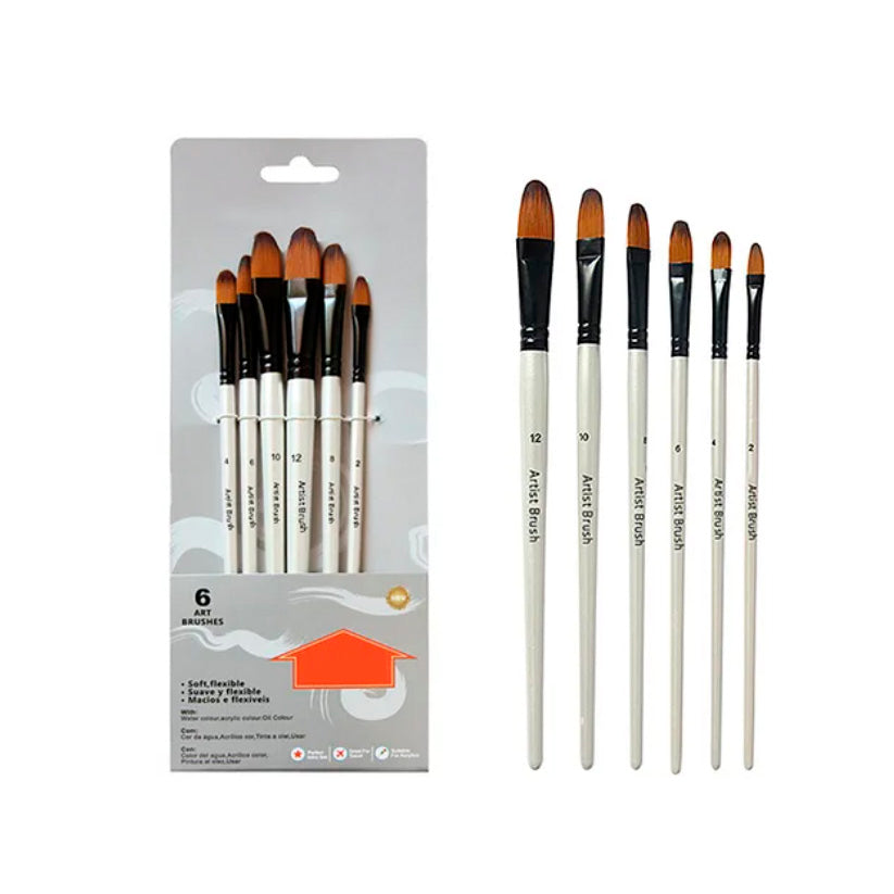 Artistic brushes for painting