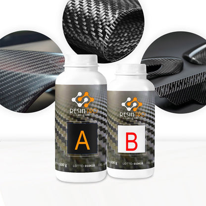 Epoxy resin Carbon - Designed for carbon fiber/fiberglass: durability and excellent penetrating power!