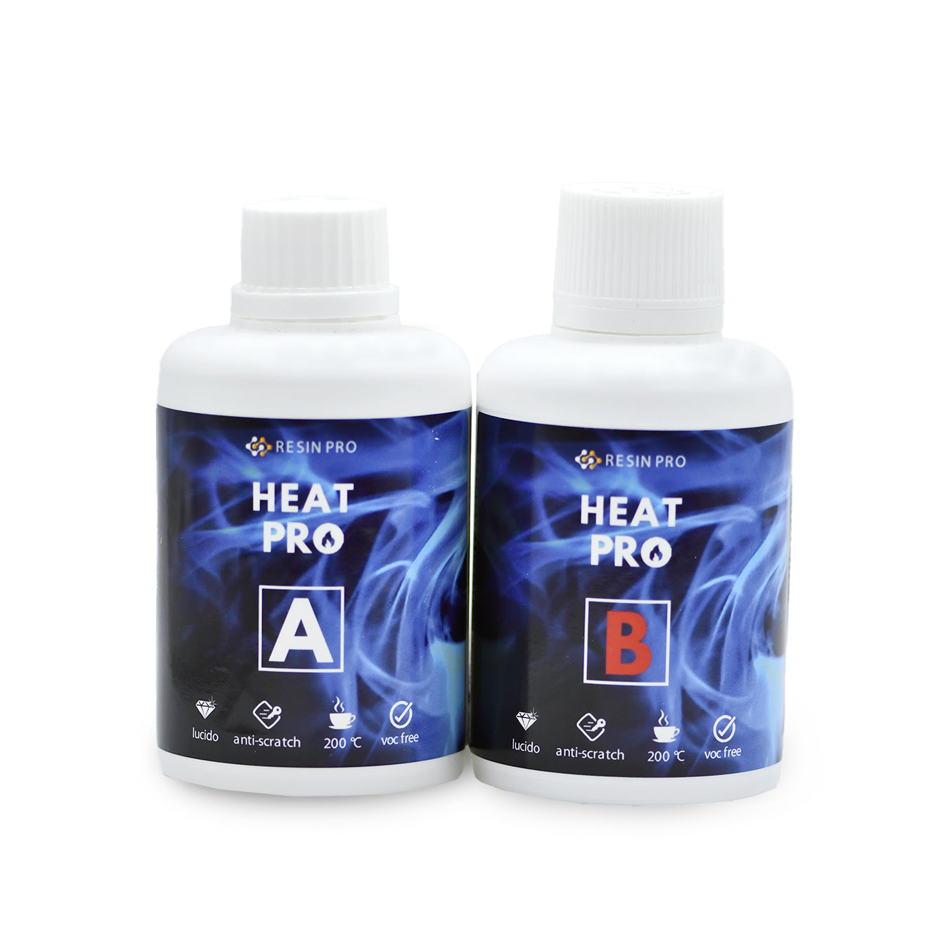 Epoxy resin HEAT PRO - Protective coating against scratches - withstands temperatures up to 200°C.