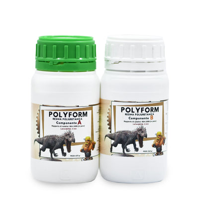 <tc>שרף אפוקסי PolyForm - שרף פוליאוריטן דו רכיבי - סופר עמיד, ייבוש מהיר - מוכן תוך 5 דקות</tc>