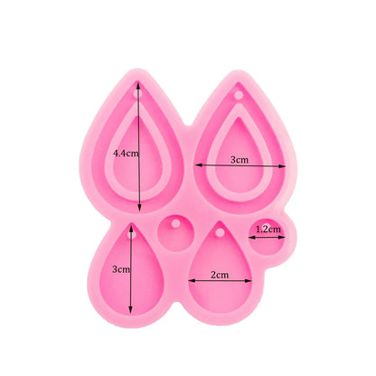 <tc>Силиконовая форма - Набор для сережек</tc>