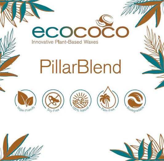 Kerax EcoCoco Pillar Blend - שעוות נרות