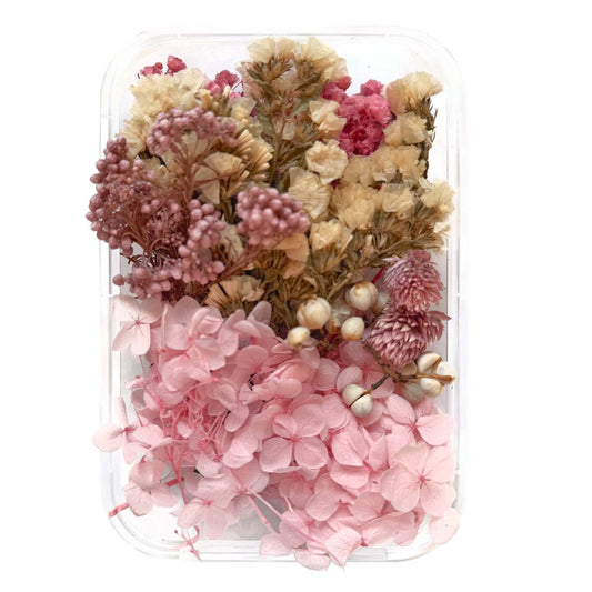 סט פרחים יבשים טבעיים I