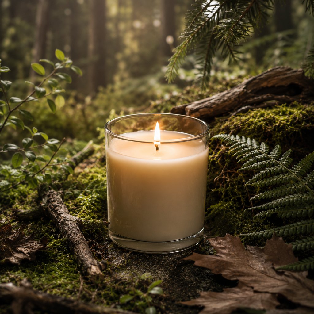 candle in the forest - 1