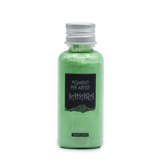 Sahara Juicy Green Pearl - pastel effects