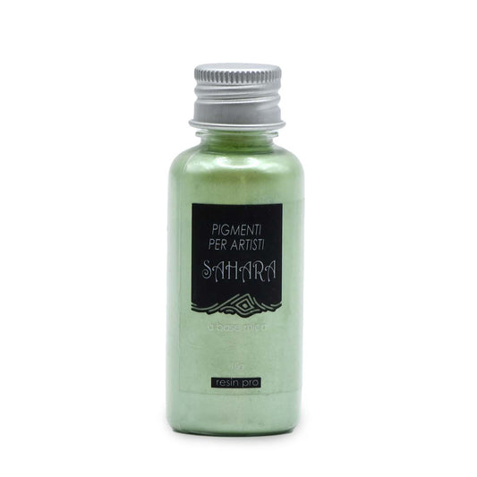 Sahara Soft Green Pearl - pastel effects