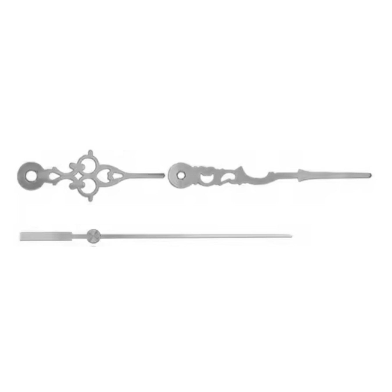 Vintage curly gold, silver and black watch hands thumbnail - 4