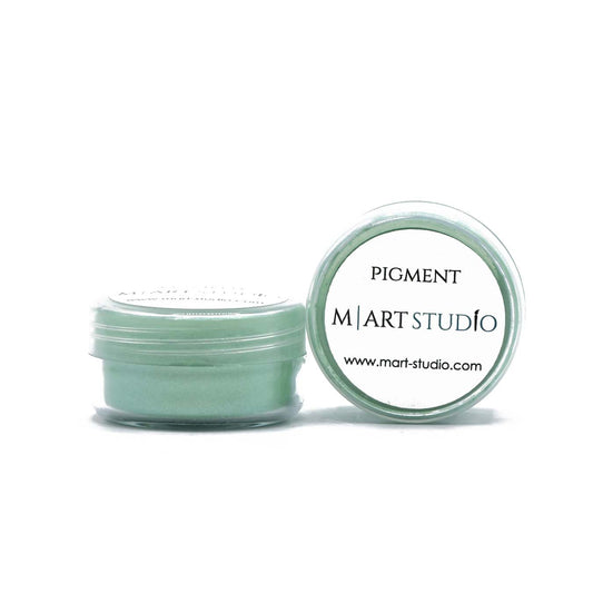 Tender green pearl mica pigment