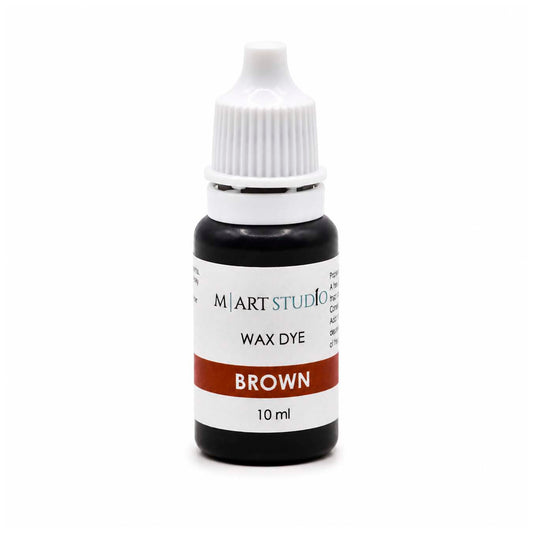 Brown Liquid Wax Dye for Candle Making – Highly Concentrated Candle Colorant