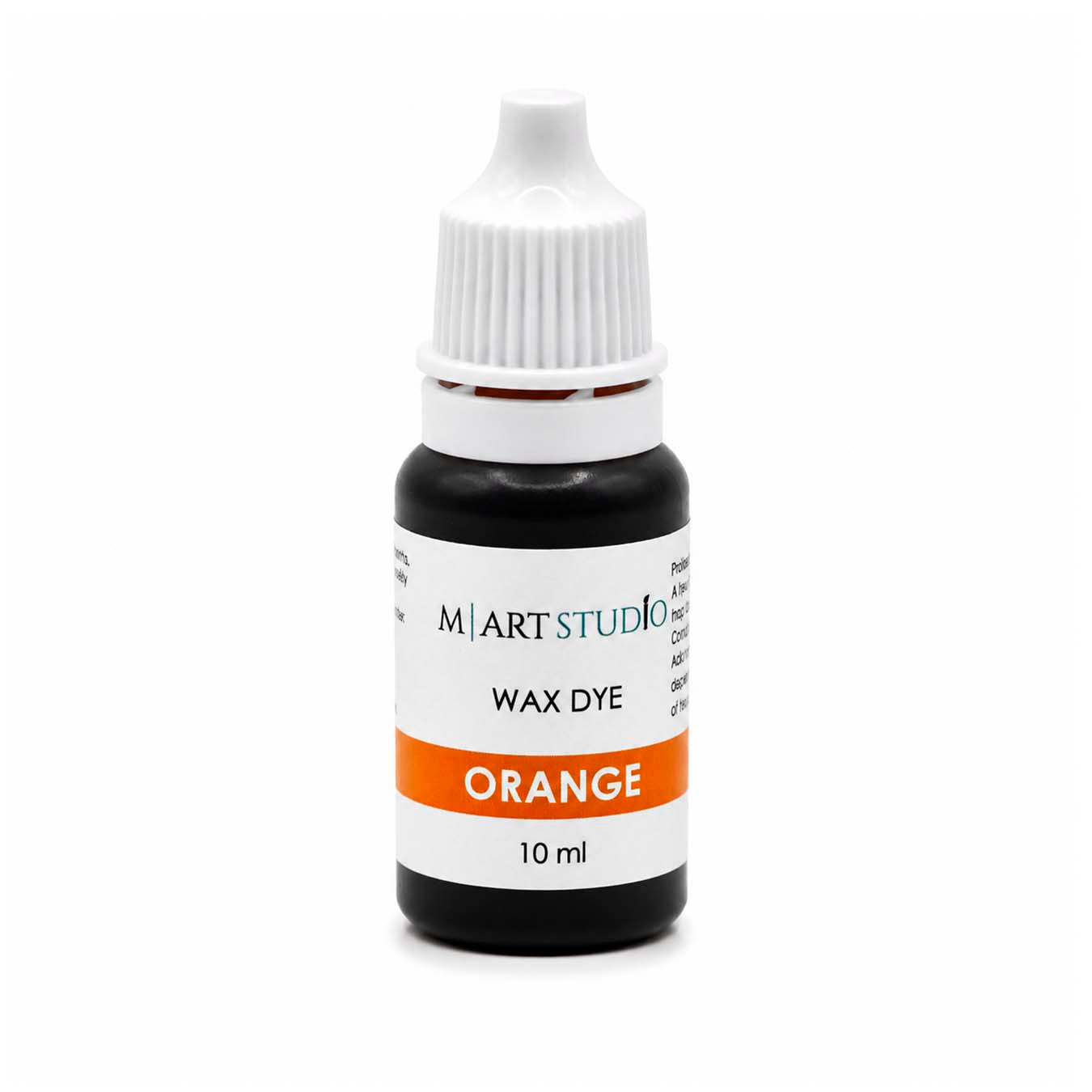 Orange Liquid Wax Dye for Candle Making – Highly Concentrated Candle Colorant thumbnail - 1