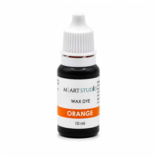 Orange Liquid Wax Dye for Candle Making – Highly Concentrated Candle Colorant