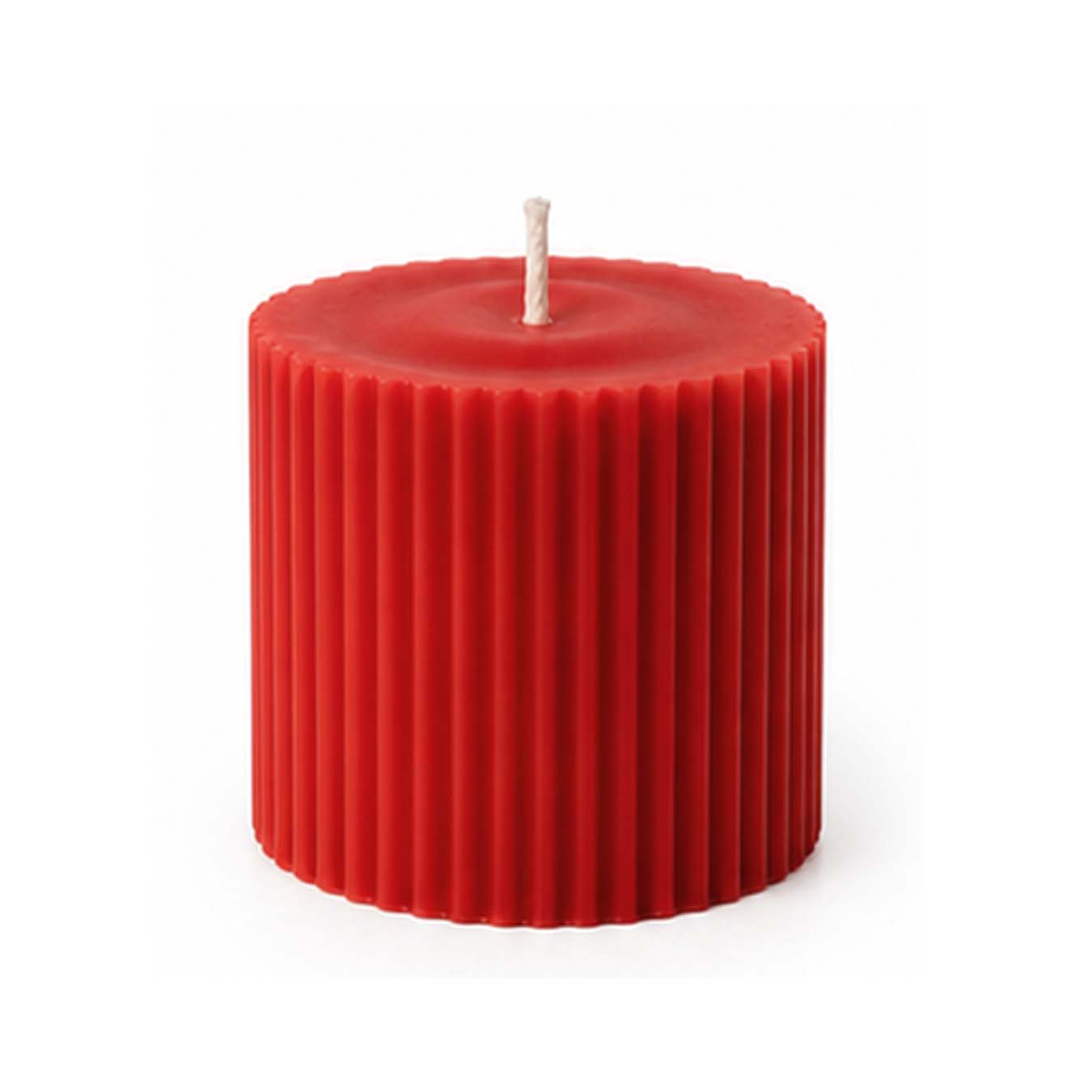 Red Candle Color Sample Made with Liquid Wax Dye - 2
