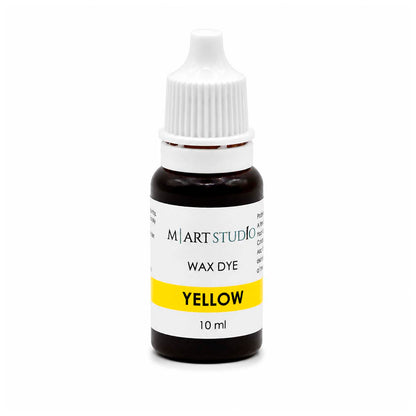 Yellow Liquid Wax Dye for Candle Making – Highly Concentrated Candle Colorant