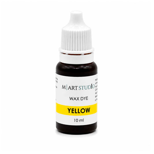Yellow Liquid Wax Dye for Candle Making – Highly Concentrated Candle Colorant