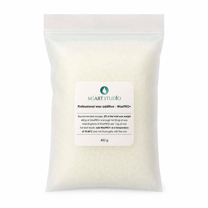 WaxPRO+ professional polymer wax additive 400 g for smooth, durable candles