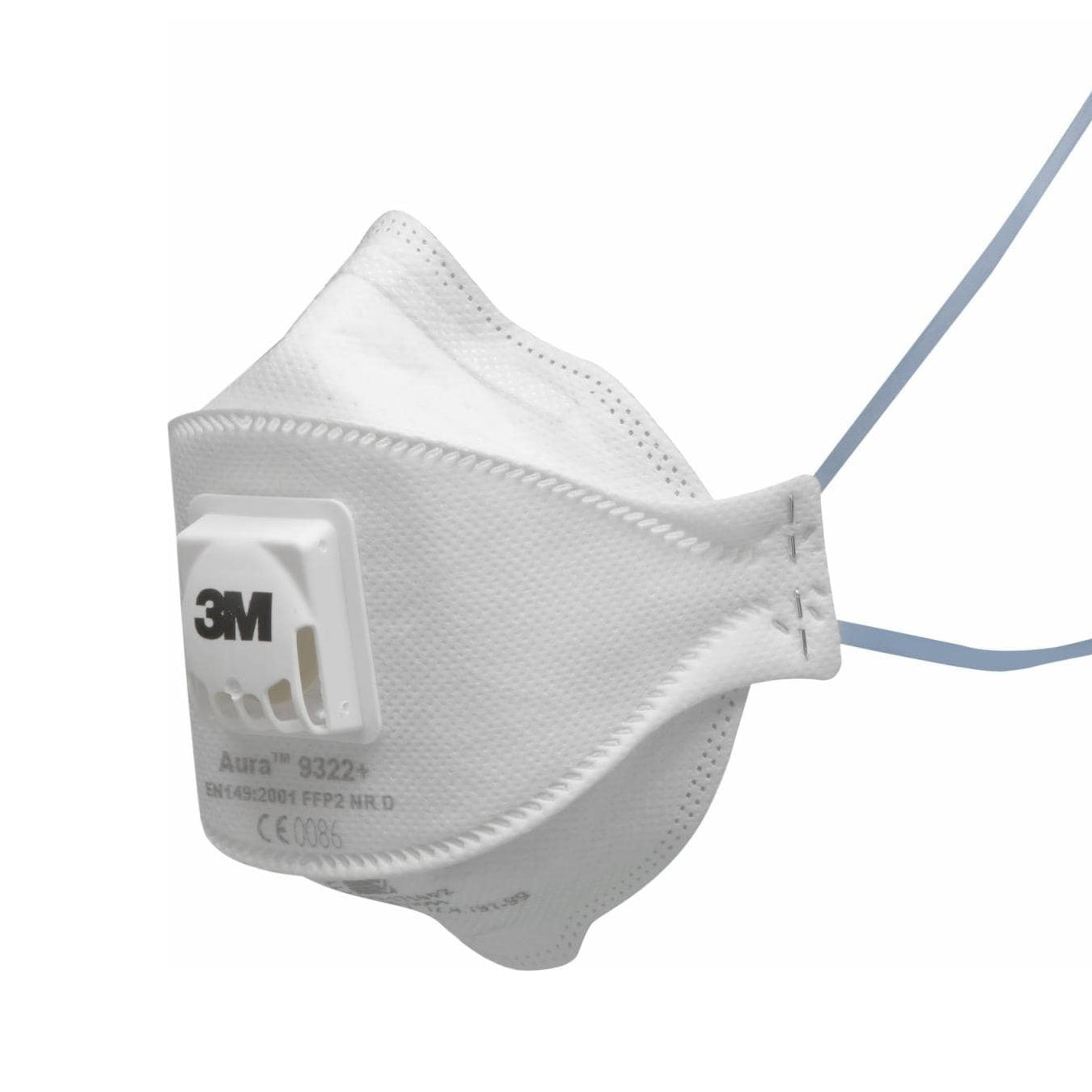 Respirator 3M™ Aura™ 9322+, (protection rating FFP2), with valve