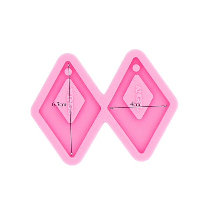 Silicone mold for earrings - D