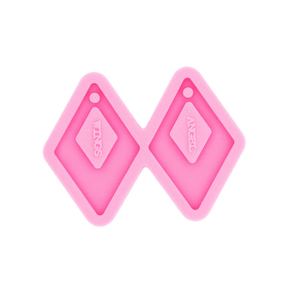 Silicone mold for earrings - D