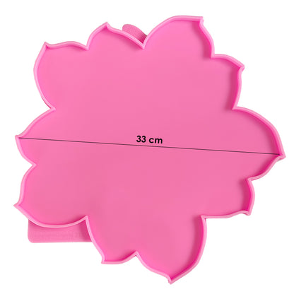 Mold silicone flower 33 cm